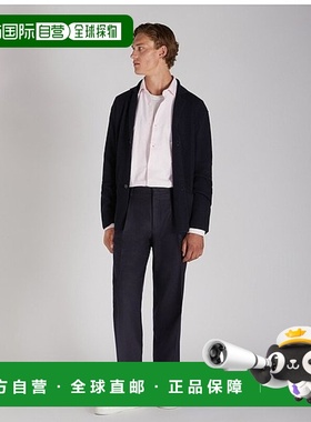 香港直邮Zanone 翻领罗纹针织衫 813054ZN203开衫