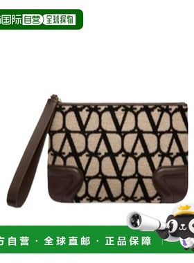 【99新未使用】香港直邮Valentino TOILE ICONOGRAPHE手拿包 WP0Y