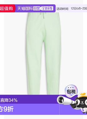 香港直邮Sandro 女士 刺绣毛圈布长运动裤 SFPPA00871休闲裤卫裤