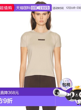 1h可退 香港直邮essentials fear of god 女士 盖袖T恤 125SP2571