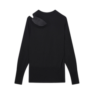 1h可退 香港直邮Stella McCartney 徽标长袖羊毛毛衣 6K04543S239