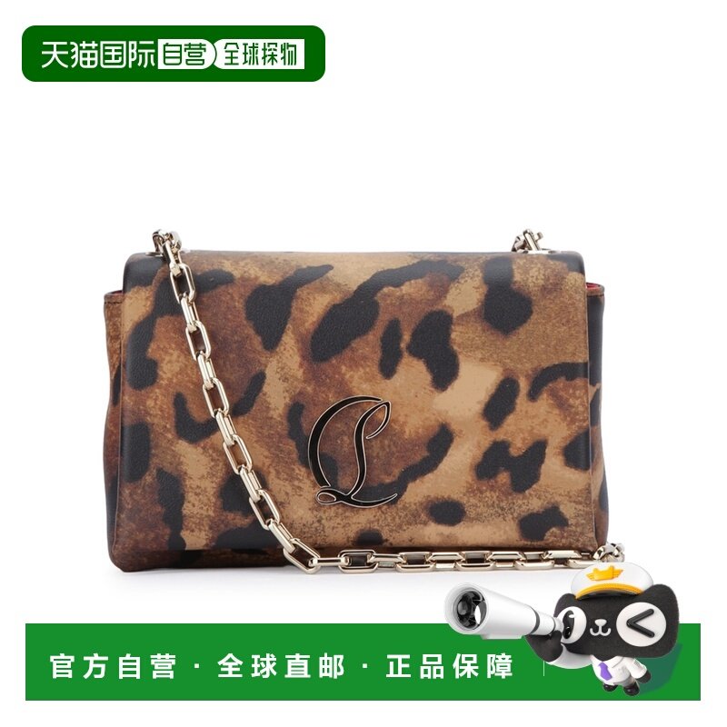 1h可退 香港直邮Christian Louboutin 豹纹单肩包 3255275_斜挎包,运动包/户外包/配件,单肩背包,淘宝优惠券,粉丝福利购,淘宝优惠卷