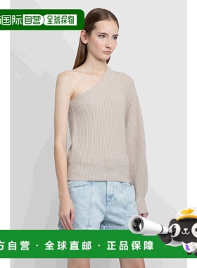 香港直邮Isabel Marant 单肩毛衣 PU0104FAA1L45I针织露肩