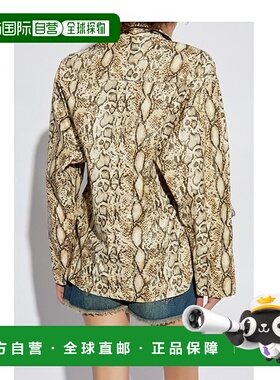 香港直邮Isabel Marant 长袖衬衫 HT0605FAC1C01I亚麻