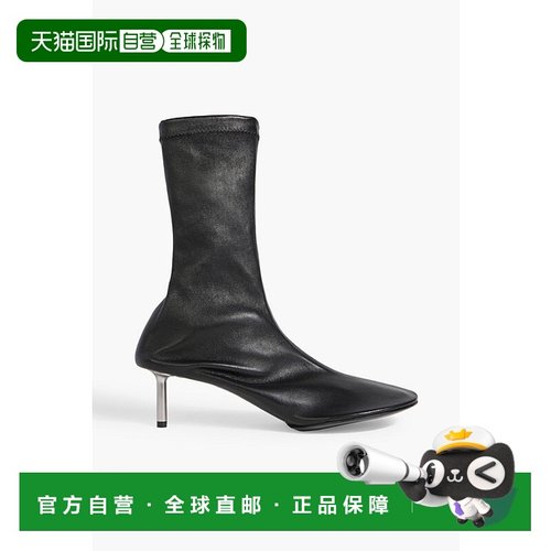 1h可退 香港直邮Jil Sander 吉尔 桑达 女士 皮质垫衬靴子 J16WU0