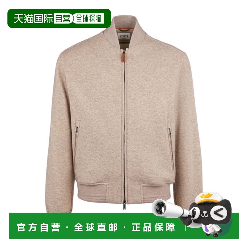 香港直邮Tod's 羊绒混纺针织飞行员夹克 X1M11511560XIE