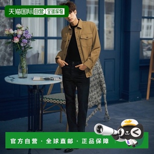 自营欧洲直邮RalphLauren拉夫劳伦 RRL军官斜纹工作服衬衫