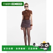 香港直邮Self Portrait 女士 1h可退 人造钻石针织剪口上衣 AW250