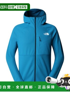 自营欧洲直邮THE NORTH FACE北面 FUTUREFLEECE男士再生聚酯连帽