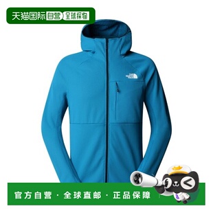 自营欧洲直邮THE NORTH FACE北面 FUTUREFLEECE男士再生聚酯连帽