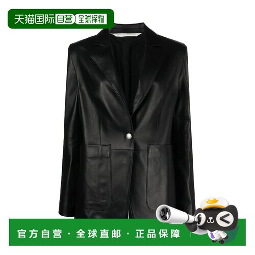 香港直邮PALM ANGELS 女士皮衣 PWJA011F22LEA0011010 AW2022