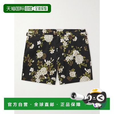 1h可退 香港直邮Tom Ford 汤姆 福特 男士 Hendrix 修身短款印花