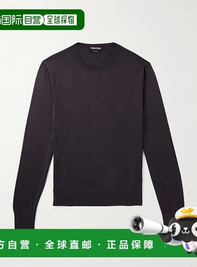 1h可退 香港直邮Tom Ford 汤姆 福特 男士 真丝毛衣 KCL057YMS135