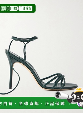 1h可退 香港直邮MANOLO BLAHNIK 莫罗 伯拉尼克 女士 Leva 105 皮