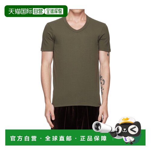 香港直邮TOM FORD 男士T恤 T4M09104MILITARY SS202支付后1h可退