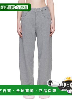 香港直邮Mm6 Maison Margiela 马丁 马吉拉 MM6 女士 灰色 Wide-L