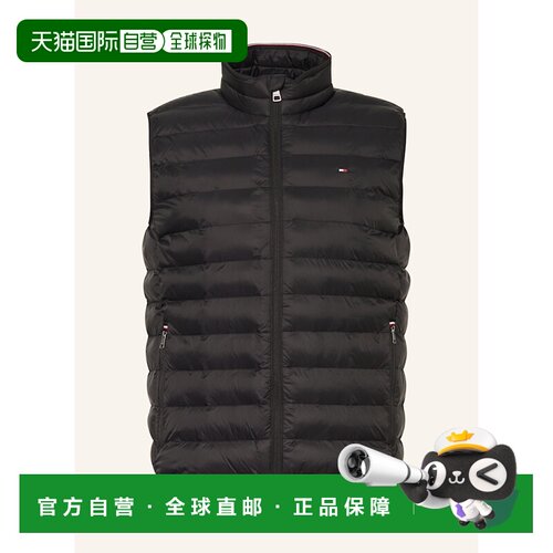 1h可退 欧洲直邮TOMMY HILFIGER 男士马甲 100165048613000 CO 黑
