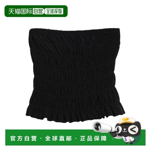 1h可退 香港直邮NORMA KAMALI 诺玛 卡玛丽 女士 上衣 black黑色