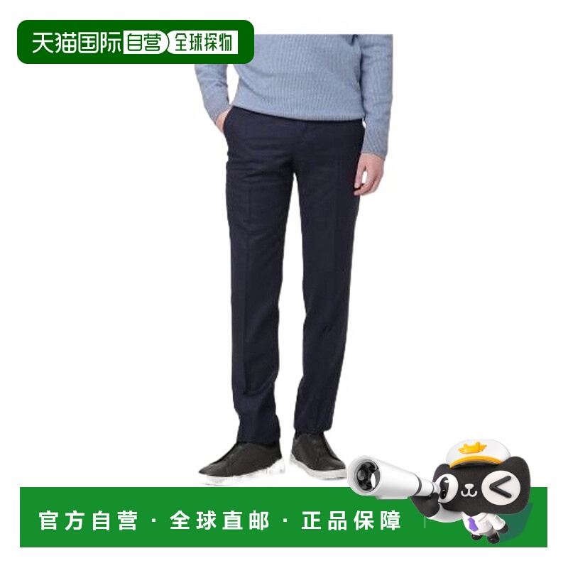 香港直邮Zegna 腰带环休闲裤 75TB12S30F26杰尼亚
