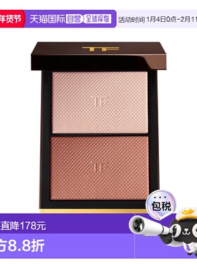 欧洲直邮Tom ford汤姆福特双色修容粉12g 立体精致修颜#Peac正品
