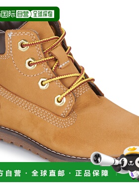 欧洲直邮Timberland 添柏岚 POKEY PINE MID LACE UP WITH ZIP 儿