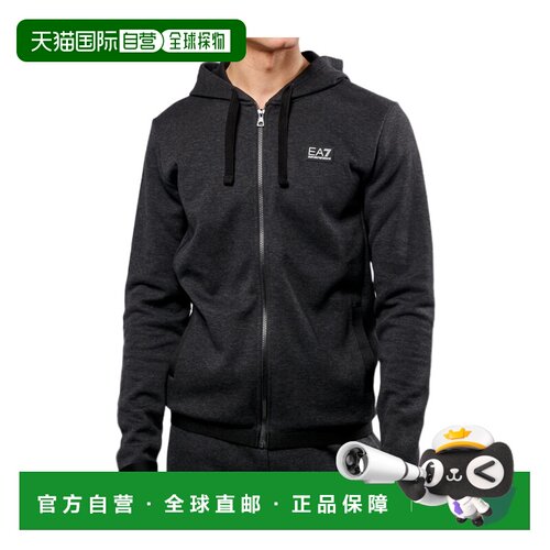 香港直邮EA7 Emporio Armani 徽标连帽休闲外套 3HPM15PJF3Z3909