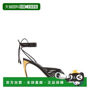 Atena 香港直邮Salvatore 女士 菲拉格慕 深褐色皮质凉 Ferragamo