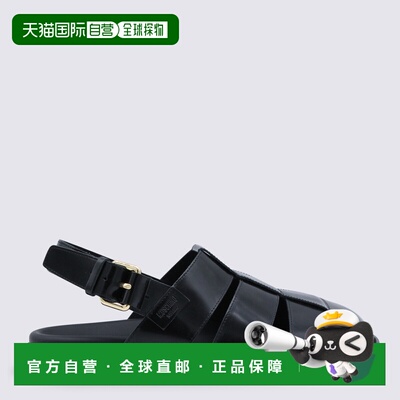 1h可退 香港直邮MOSCHINO 男士凉鞋 MB10073G0OGB0000 SS2026 黑