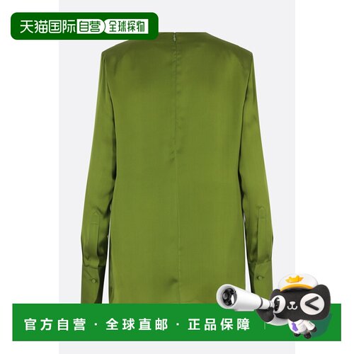 香港直邮Tom Ford 汤姆 福特 女士 缎面衫 TS2167FAX1778GDK上衣
