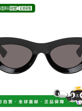 1h可退 香港直邮Bottega Veneta 葆蝶家 女士 黑色 BV1325S 太阳