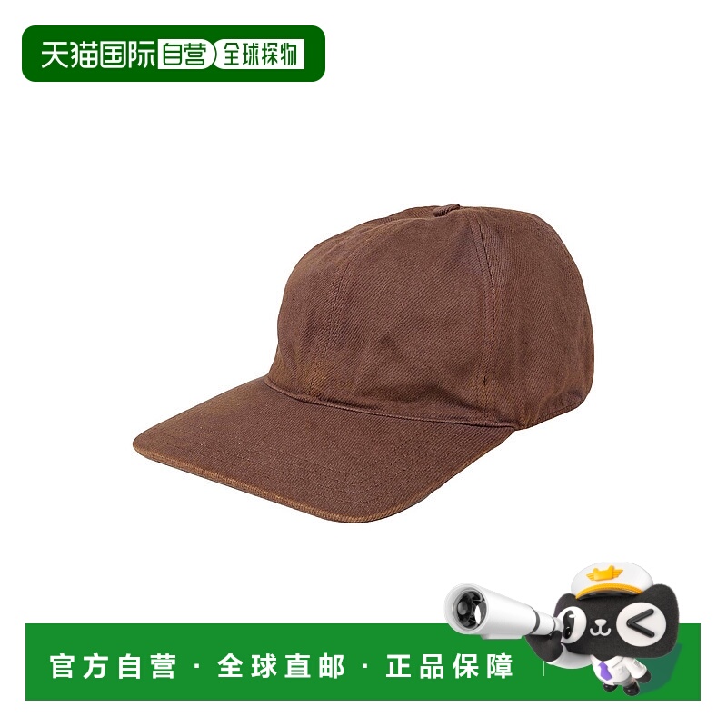 1h可退 香港直邮Jil Sander 吉尔 桑达 男士 帽子 brown棕色 舒适