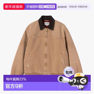 1h可退 香港直邮CARHARTT WIP 男士 PRE 浅褐色夹克 I03624000SB7