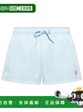 香港直邮Versace 松紧腰泳裤 10188831A13637