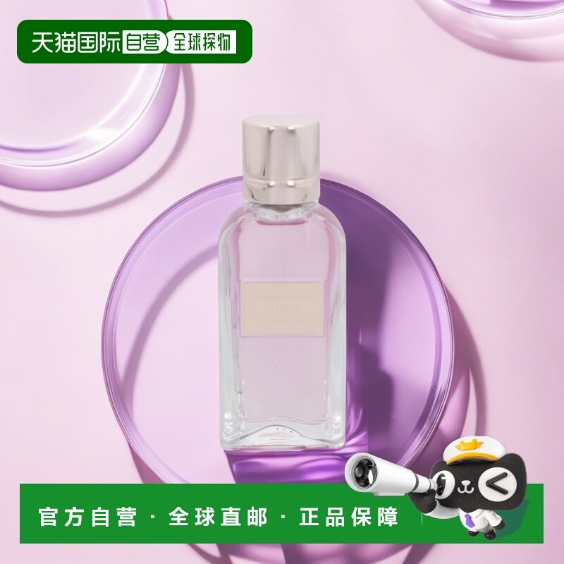 欧洲直邮abercrombie fitch A&F 本能女士香水30ml温暖浓郁正品