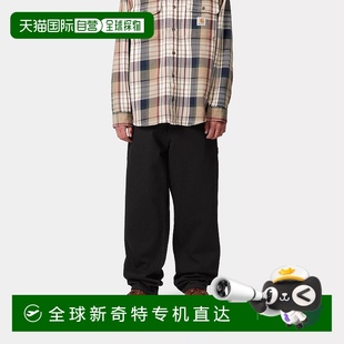 Wip 黑色棉休闲裤 欧洲直邮Carhartt 男士 牛仔工装 裤