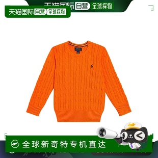 Polo Lauren 拉夫 劳伦 粗线针织棉质毛 香港直邮Polo 女童 Ralph