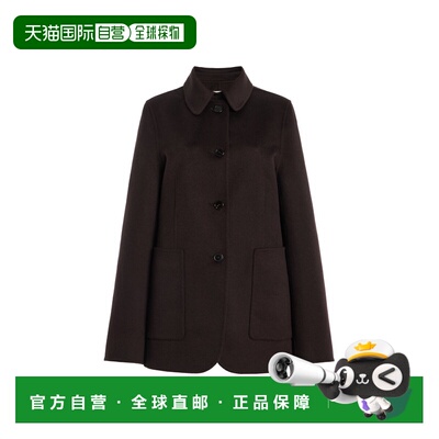 1h可退 香港直邮The Row 女士 Tiras 羊绒夹克 brown棕色 舒适时