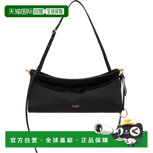 香港直邮alaia 女士 黑色中号 Le Click East West 单肩包斜挎包