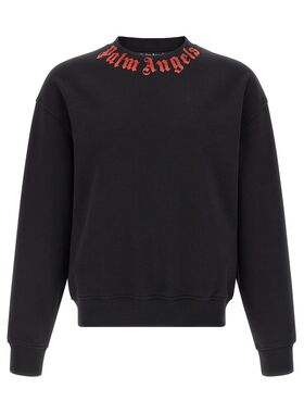 香港直邮Palm Angels 棕榈天使 男士 'Neck Logo' 卫衣 PMBA08HS2