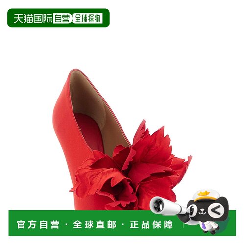 1h可退 香港直邮SALVATORE FERRAGAMO 女士高跟鞋 787583FLAMERED