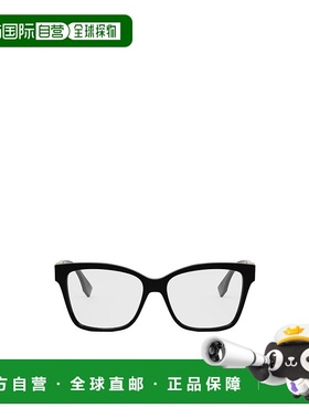 香港直邮Fendi 方形眼镜 FE50117I正品舒适防紫外线显脸小高级感