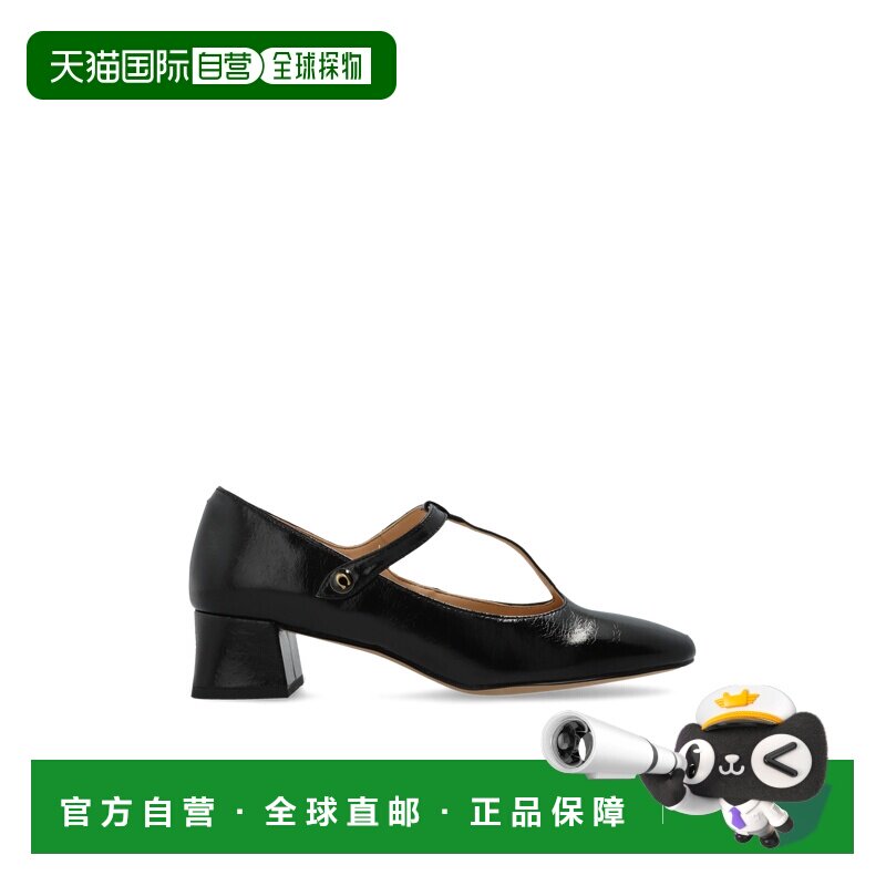1h可退 香港直邮COACH 女士高跟鞋 CCH630BLK CO 黑色 ‘Anglna’