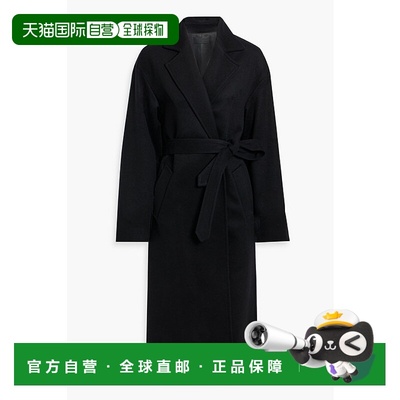 香港直邮NILI LOTAN 女士 Fabien 羊毛羊绒混纺毛毡大衣 12406W13