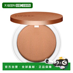 9.6g持久 欧洲直邮Clinique倩碧古铜粉饼True Bronze柔滑修容