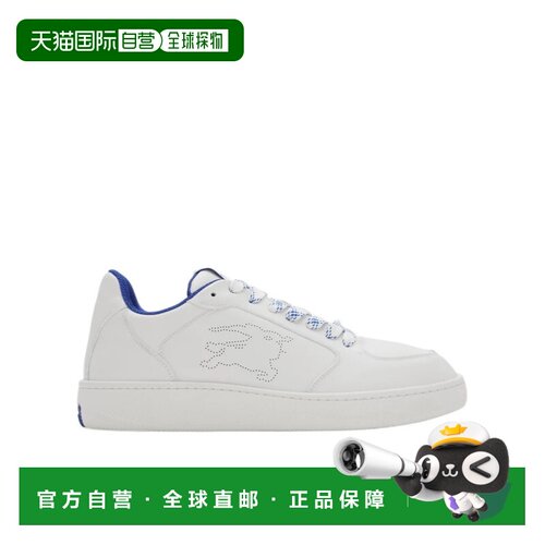1h可退 香港直邮BURBERRY 男士运动鞋 80954241 SS2025 白色 Stoc