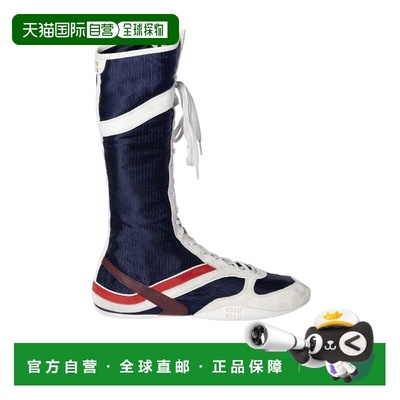香港直邮Miu Miu Gymnasium 长筒靴 5W429E71LFA005