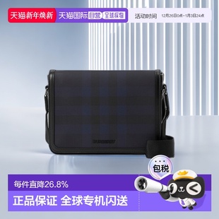 男士 23新款 小号海军蓝帆布配皮邮 博柏利 自营欧洲直邮Burberry