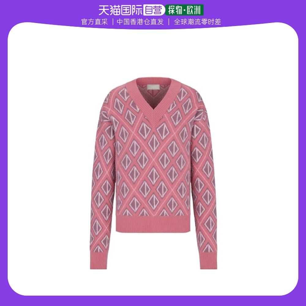 香港直邮dior homme v领长袖针织套衫 283m641at067