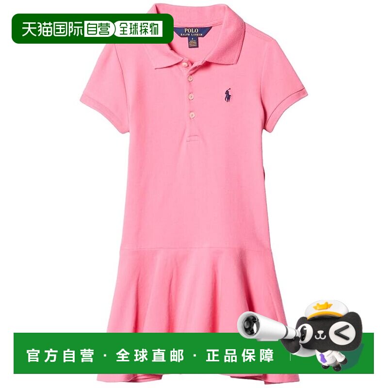 美国直邮PoloRalphLaurenPolo拉夫 劳伦女童连衣裙【付后1h可退】图片
