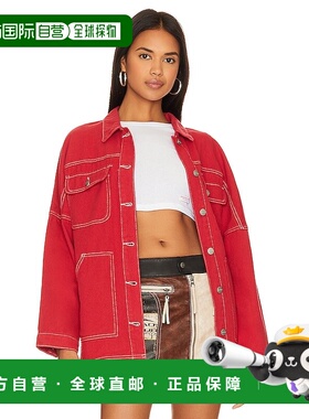1h可退 香港直邮Superdown 女士 Davey 牛仔布夹克 SDOW274F23